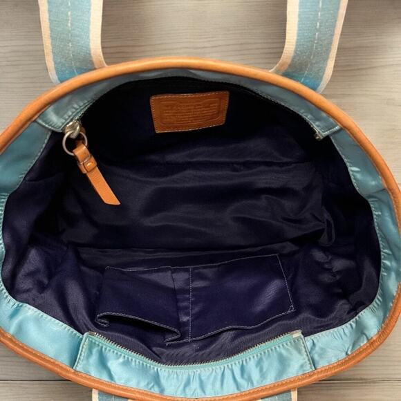 Y2K Coach F11993 Hamptons Sateen Satchel Bag - Picture 5 of 14